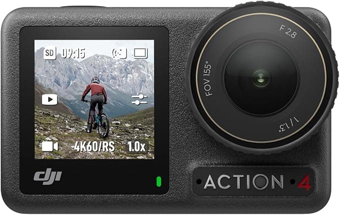 DJI OSMO ACTION 4 CAMERA at AMAZON $299.00 is now $174.00 - 42% OFF - $174.00 (Was $299.00)