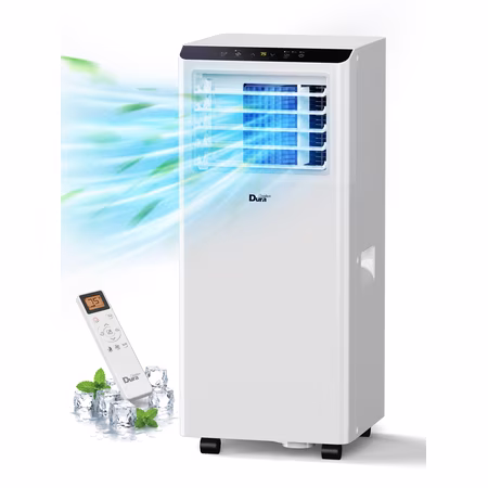 DuraComfort 8500 BTU Portable Air Conditioner, 3-in-1 AC Unit for Bedroom, Cools up to 250 Sq.Ft, White at WALMART $229.99 is now $174.90 - 24% OFF· WALMART.COM