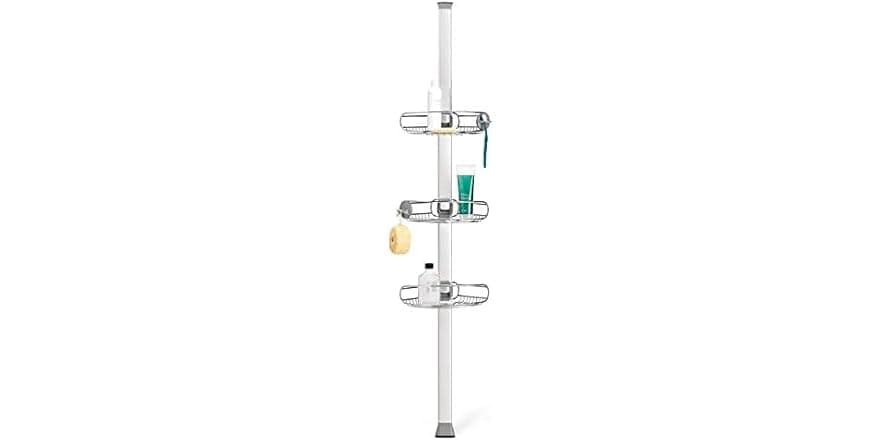 SIMPLE HUMAN SHOWER CADDY JUST $34 at WOOT $130.00 is now $34.00 - 74% OFF - $34.00 (Was $130.00)